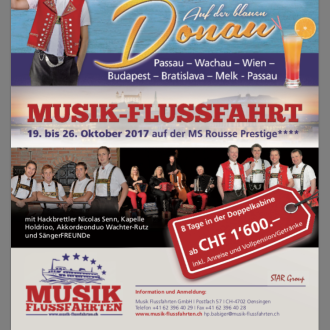 Musikflussfahrt 20.10.17-27.10.17